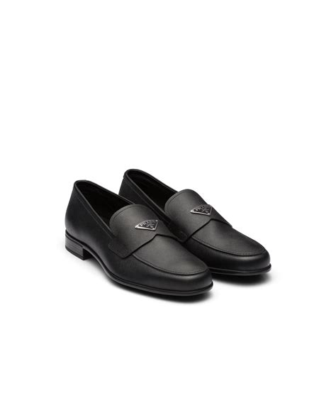 brown prada loafers men|prada saffiano loafers.